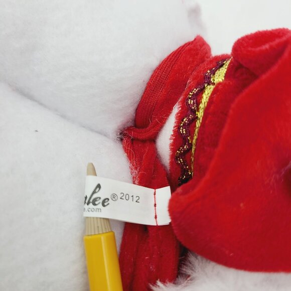 Annalee Christmas Delights Duo Snowman Couple Plush Decor 2012 Collection 7" - Picture 6 of 9